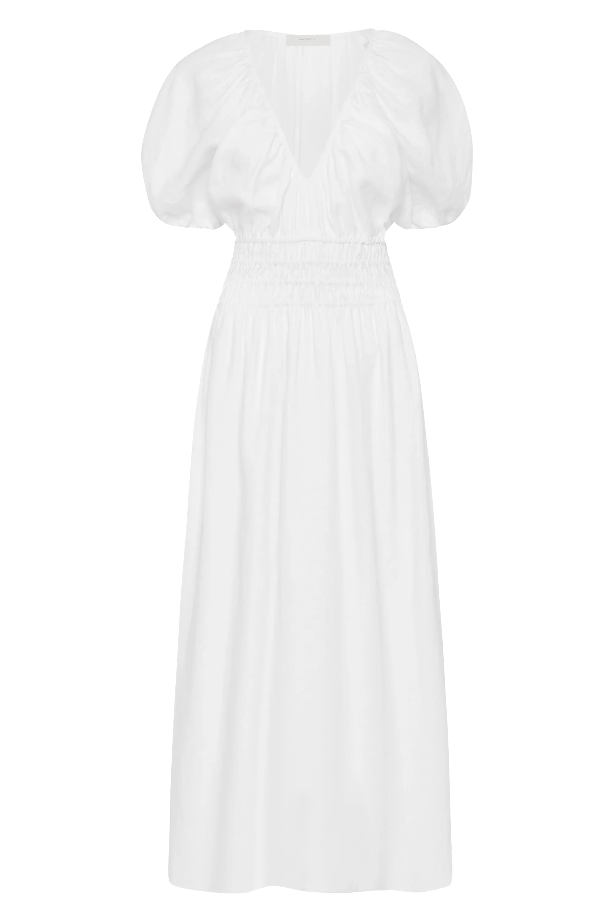 Geriba Maxi Dress White - Final Sale