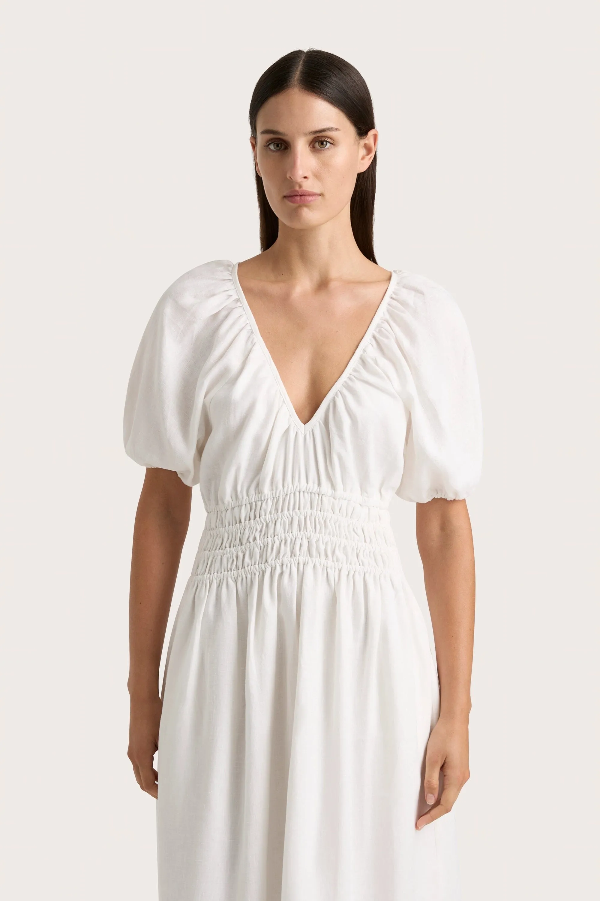 Geriba Maxi Dress White - Final Sale