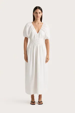 Geriba Maxi Dress White - Final Sale