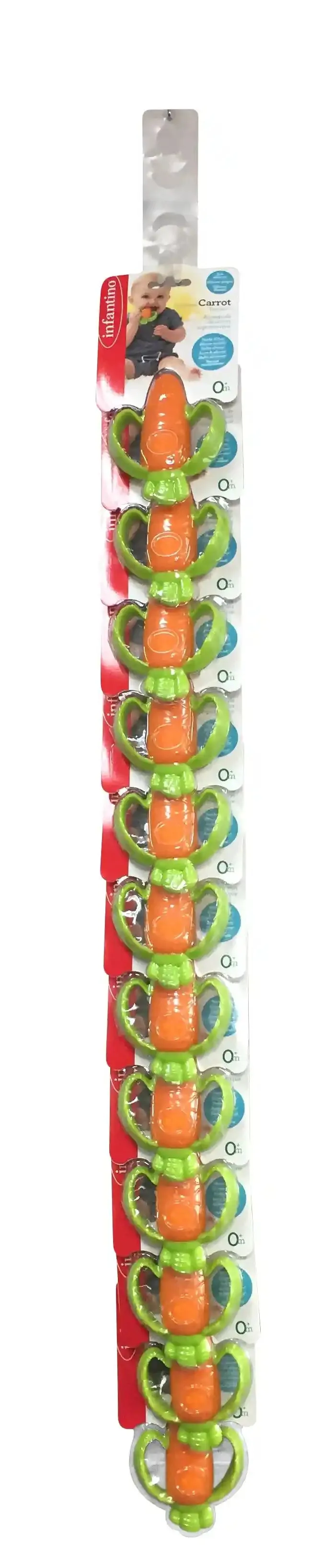Infantino Good Bites Textured Carrot Teether