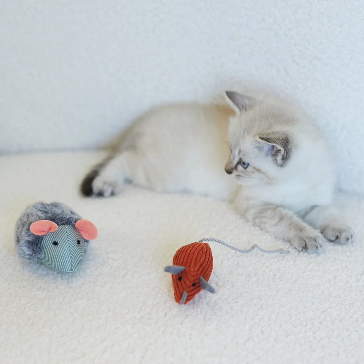 Kazoo Noisy Mouse Cat Toy^^^