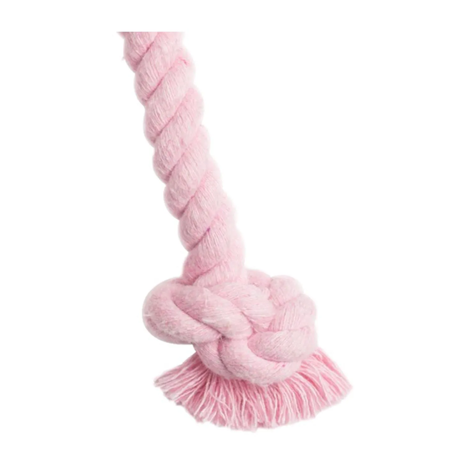 La Doggie Vita Psycho Bunny Plush Rope Toy with Squeaker