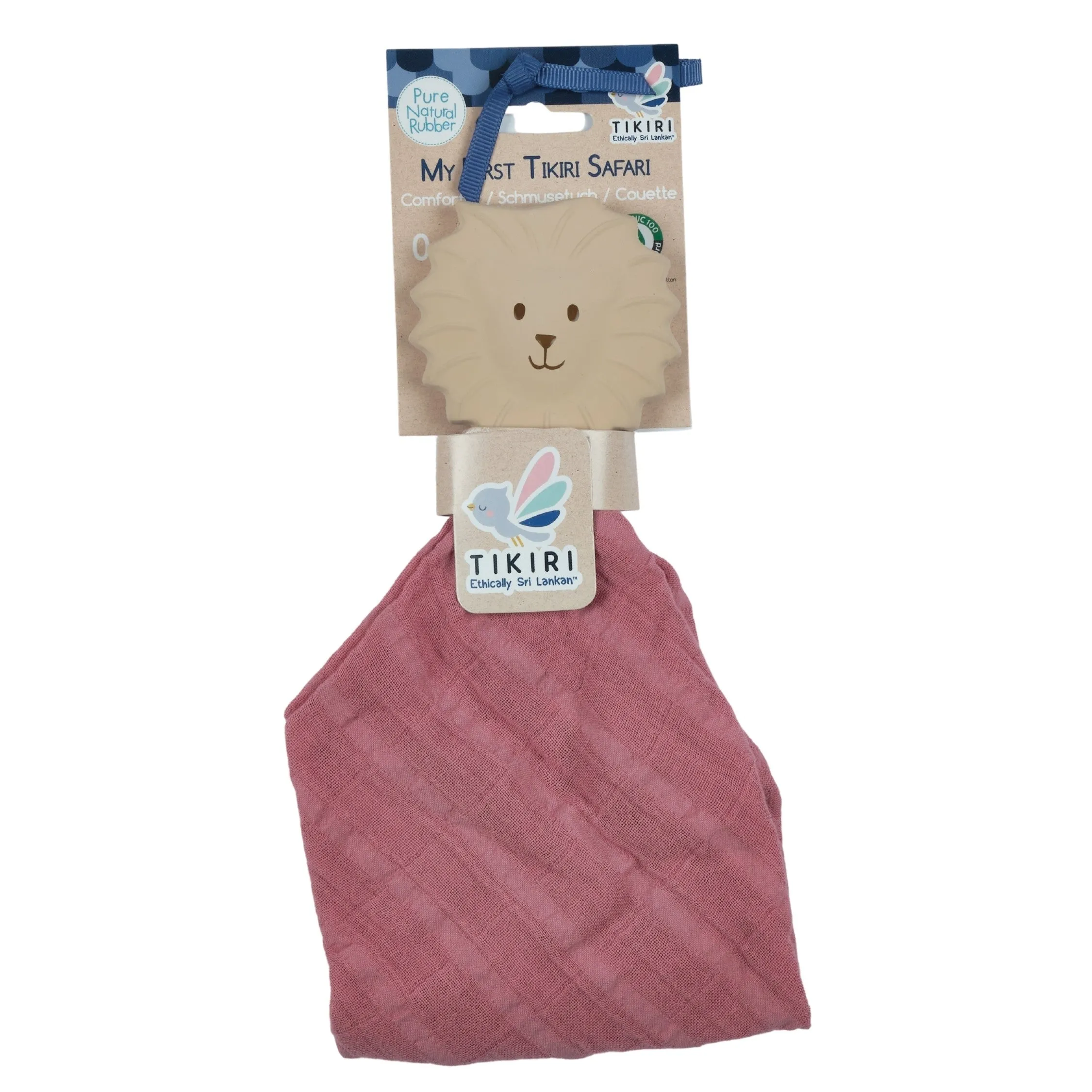 Lion Baby Comforter and Organic Teether