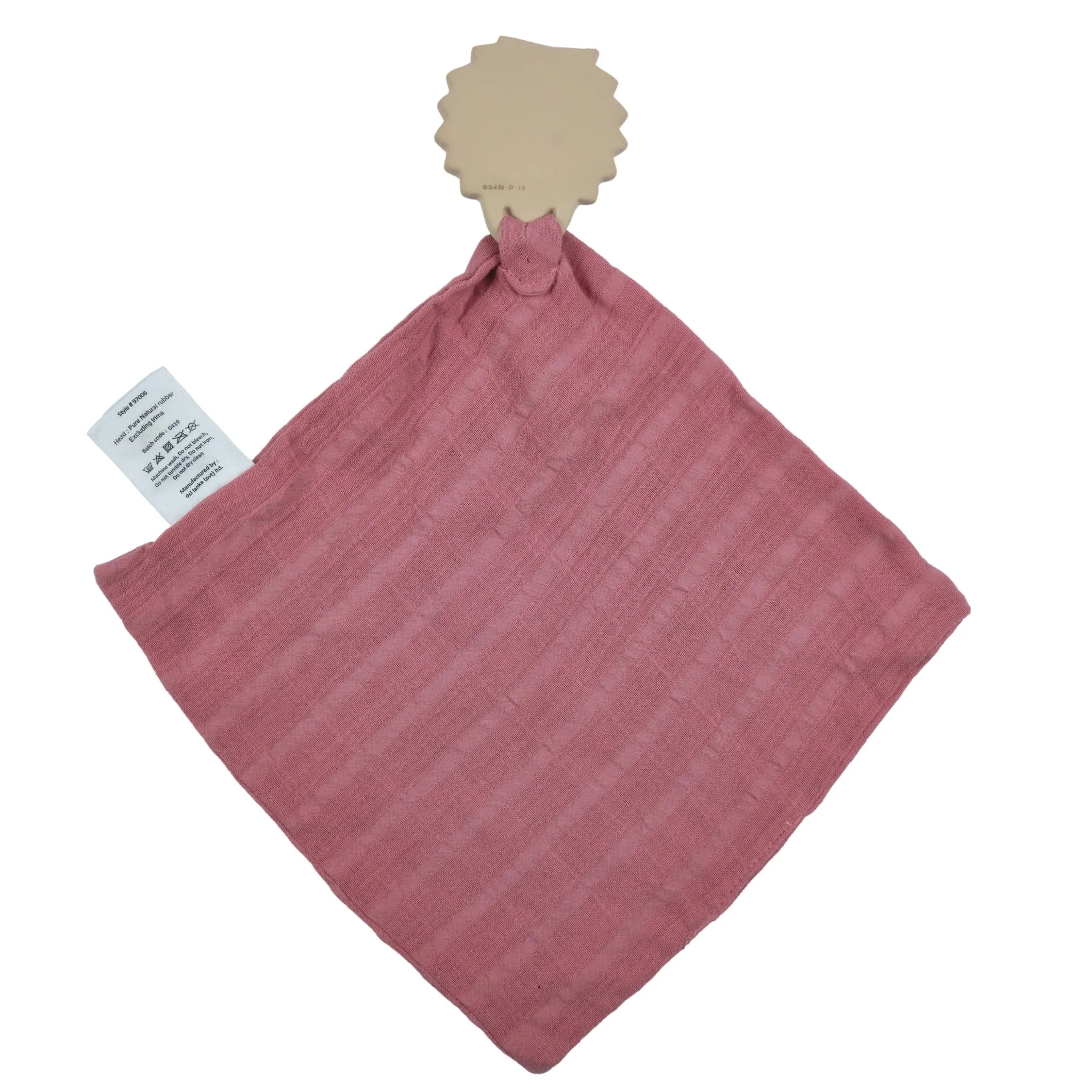 Lion Baby Comforter and Organic Teether