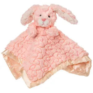 Mary Meyer Putty Nursery Bunny Character Blanket 13x13