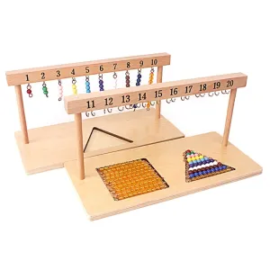Montessori Math Number Beads Hanger