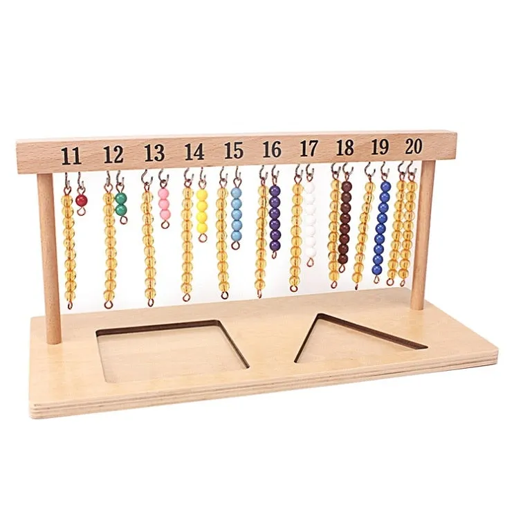 Montessori Math Number Beads Hanger