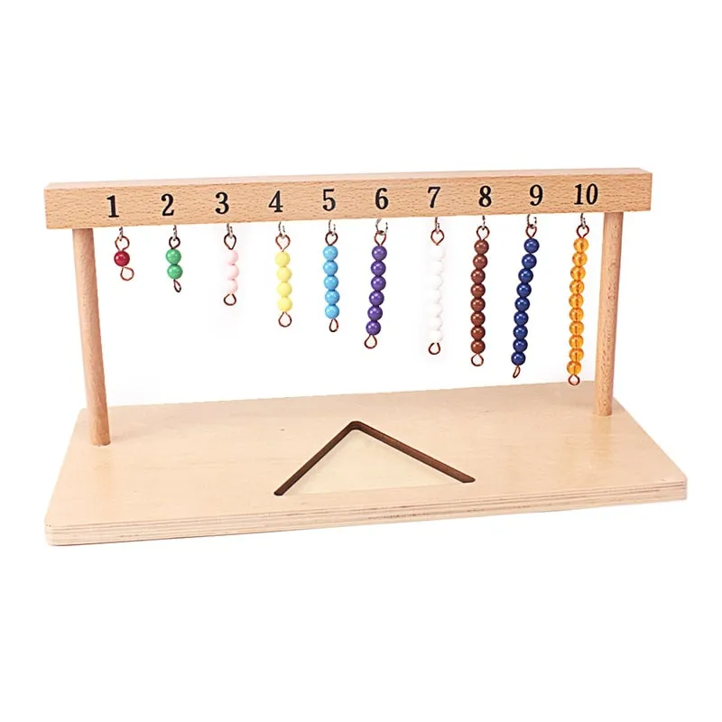 Montessori Math Number Beads Hanger