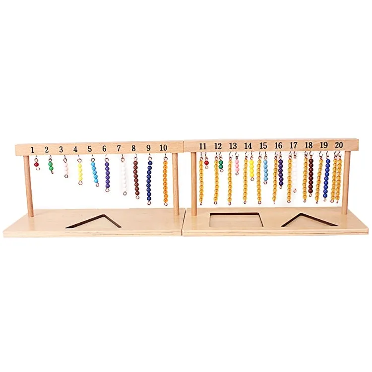 Montessori Math Number Beads Hanger