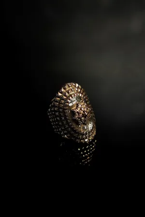 NATURAL INSTINCT “Floating Flower” Ring