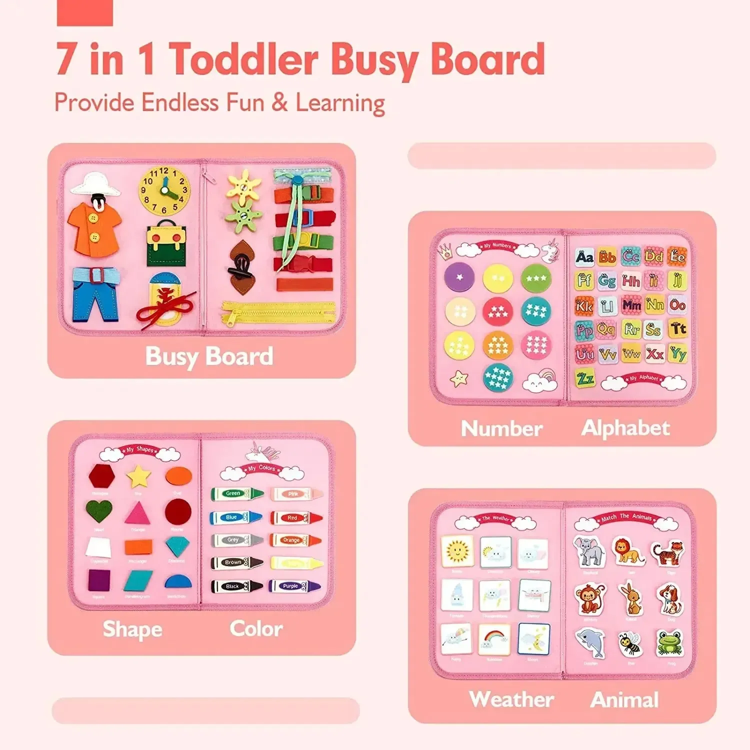 Portable Activity Travel Board