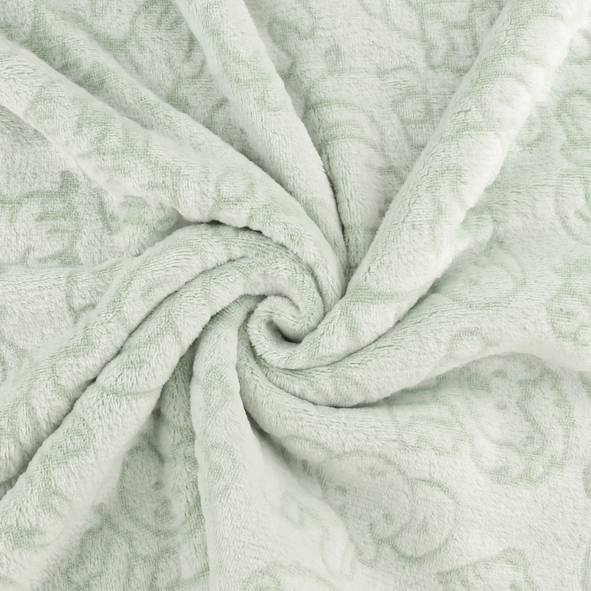 Printed Burnout Chenille - HONEY BUNNY - 010 - Sage