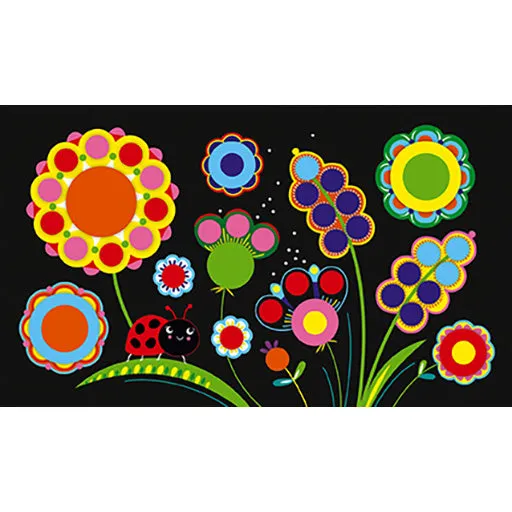 Round Stickers Spring