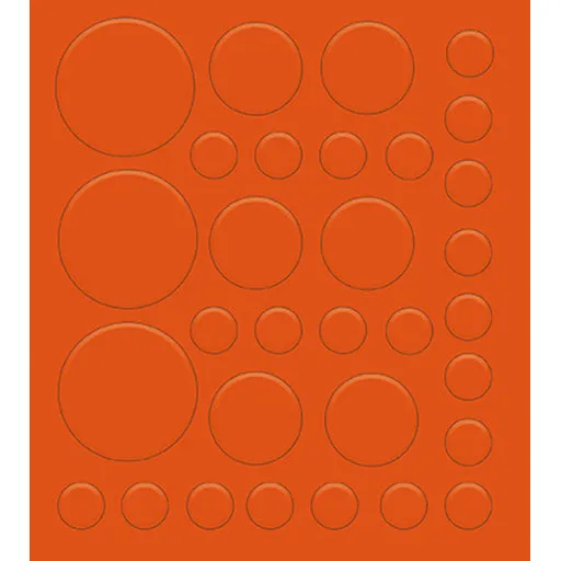Round Stickers Spring