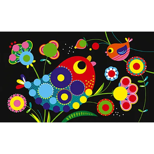 Round Stickers Spring