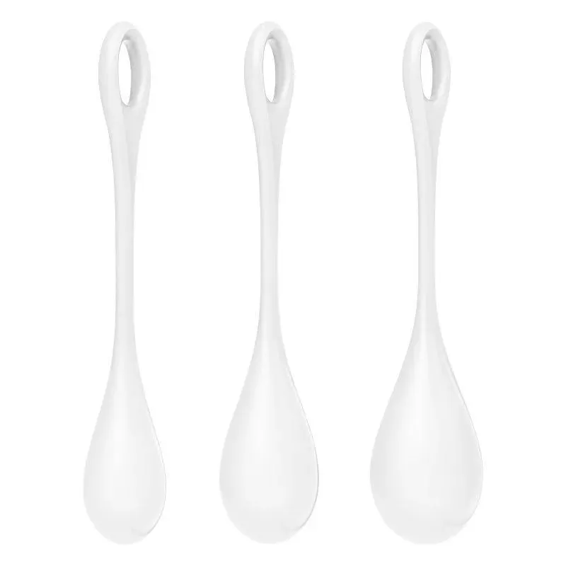 Satisfyer Yoni Power Balls 1 White 3 Pc Set