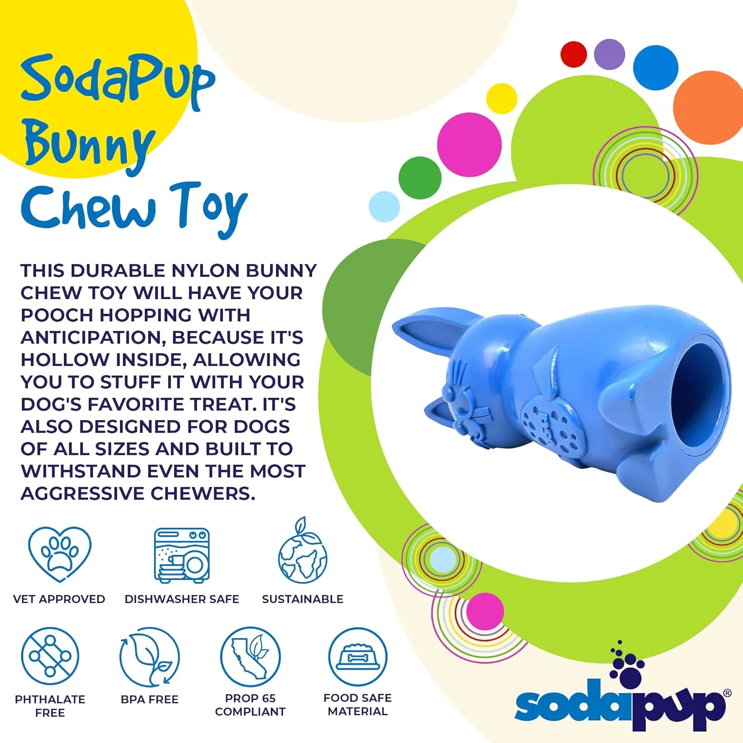SodaPup Bunny Chew