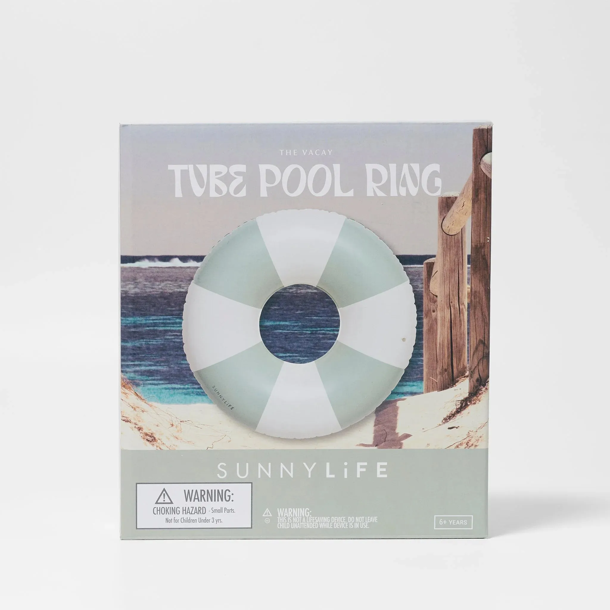 Tube Pool Ring (Vacay Soft Olive)