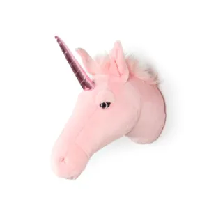 Wall deco Head Pink Unicorn Julia