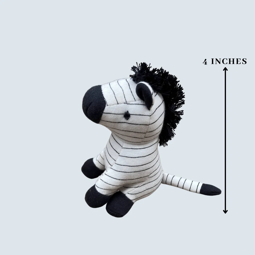 Zozo Zebra (Height - 4Inches)